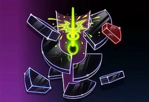 Neon Tower Ball Drop