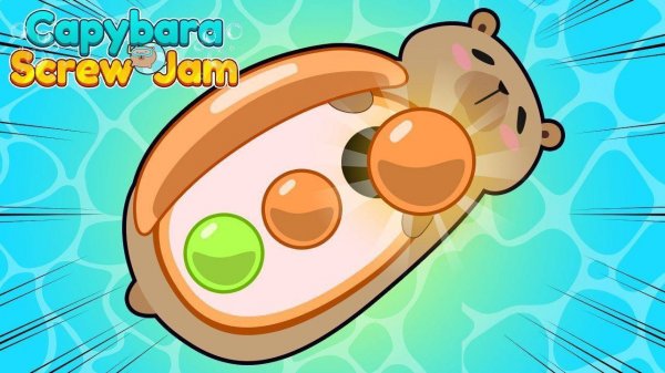 Capybara Screw Jam Puzzle Game Online - Puzzle Game