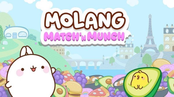 Molang Match'n Munch Puzzle Adventure Online Puzzle Game
