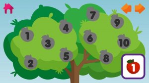 Apples and Numbers - Kids Learning Game - Ludoryx free online game