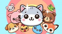 Suika Kawaii Cat Merge Puzzle Game