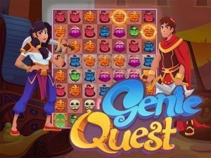 Genie Quest: Magic Match Adventure - Ludoryx free online game
