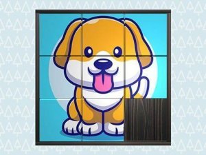 3D Kid Sliding Puzzle Game Online