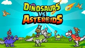 Dinosaurs vs Asteroids: Dino Defense Game - Ludoryx free online game