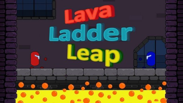 Lava Ladder Leap Arcade Game