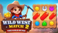 Wild West Match 2: The Gold Rush - Puzzle Adventure Game