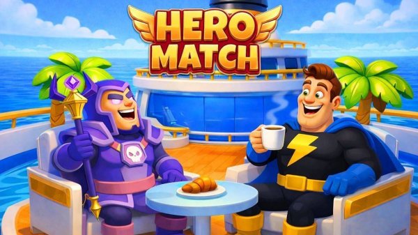 Hero Match: Puzzle Adventure Online Game - Puzzle Game