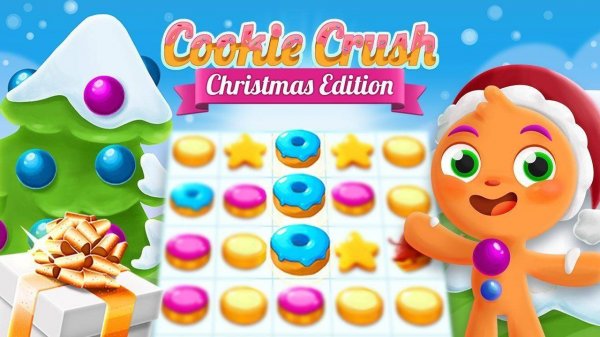 Cookie Crush Christmas Match 3 Puzzle