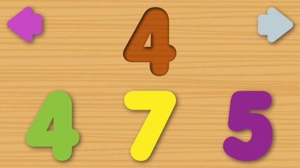 Number Shapes Learning Game for Kids - Puzzle Game