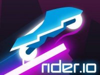 Rider.io - Neon Bike Racing Game