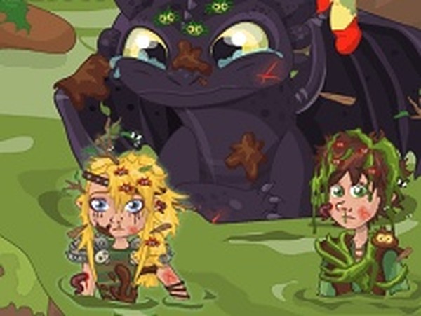 Swamp Cleanup with Dragons