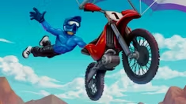 Airborne Motocross Racing