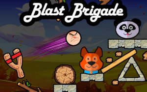 Blast Brigade: Slingshot Siege - Puzzle Game - Ludoryx free online game