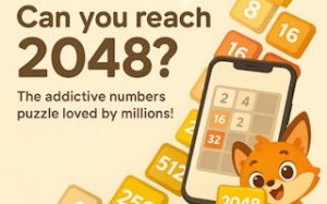 2048 Number Merge Puzzle