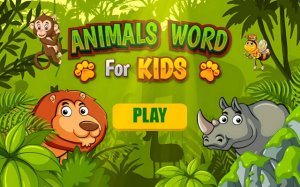 Animals Word for Kids - Online Spelling Puzzle Game - Ludoryx free online game