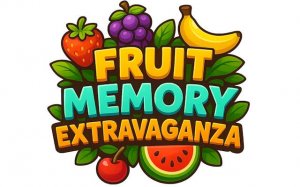 Fruit Memory Extravaganza: Match & Brain Puzzle Game Online - Ludoryx free online game
