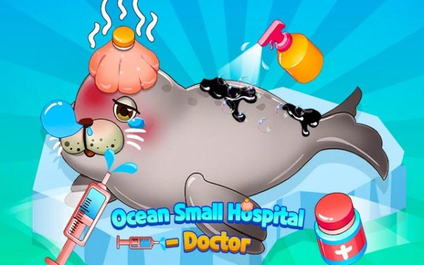 Ocean Small Hospital: Animal Rescue Doctor Online Simulation Game